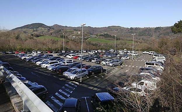 El parking de Aritzeta duplicará su número de plazas. 