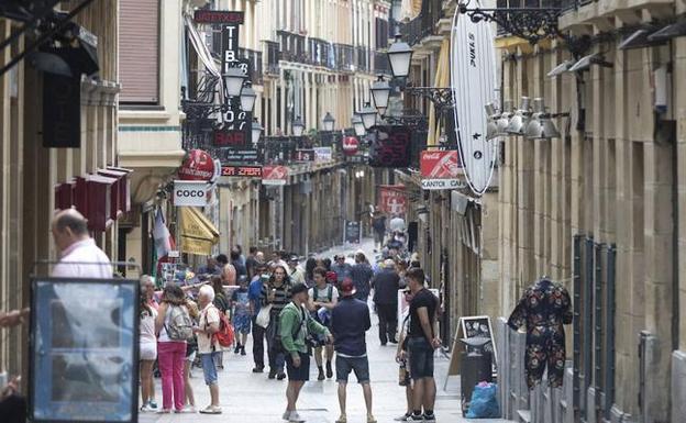 Menos público en la Parte Vieja