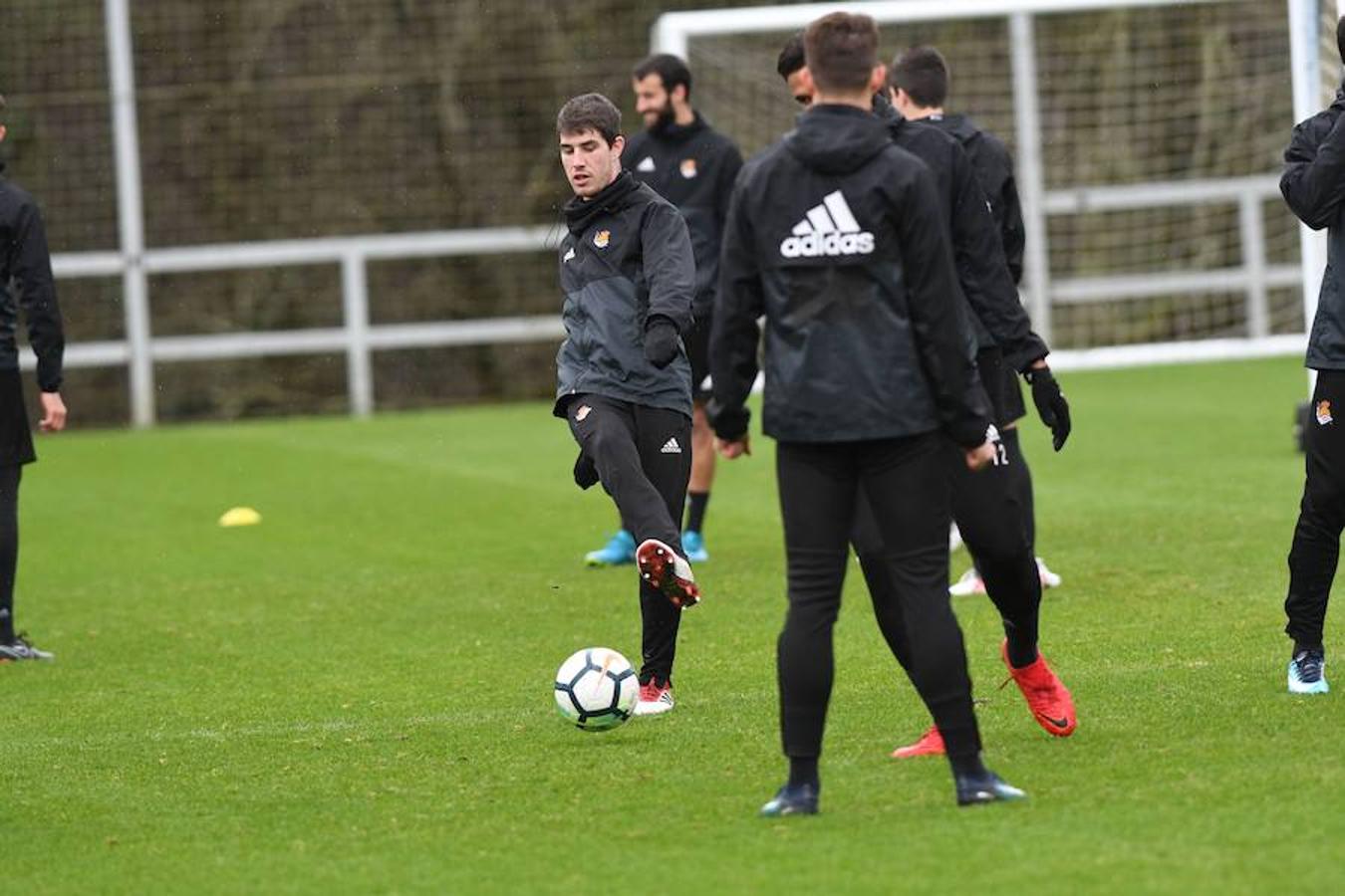 Entrenamiento de la Real Sociedad en Zubieta, en imágenes