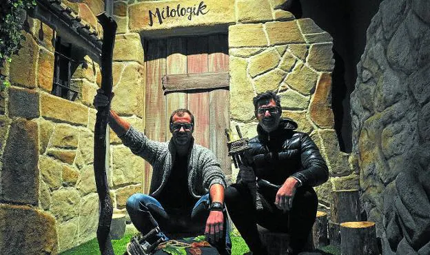 Jon González y David Alberdi son los creadores de este juego de escape. 