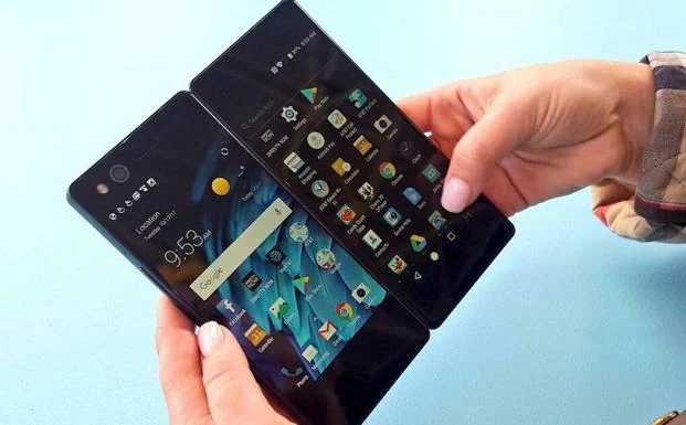 ZTE Axon M, el smartphone plegable.