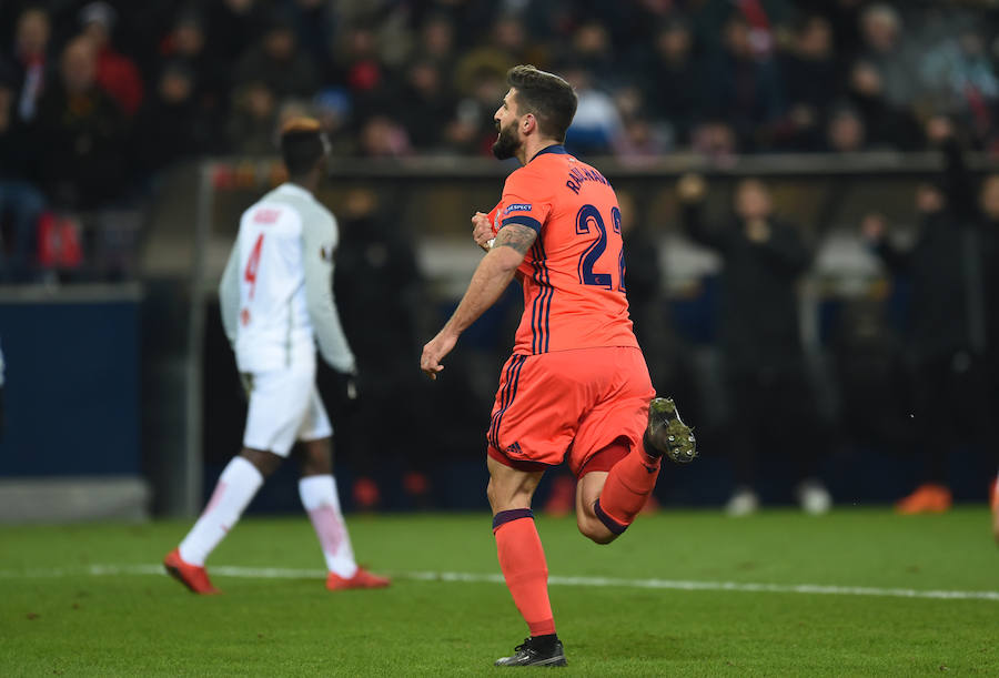 Emoción en el Salzburgo - Real Sociedad con la presencia de casi dos mil aficionados realistas en las gradas