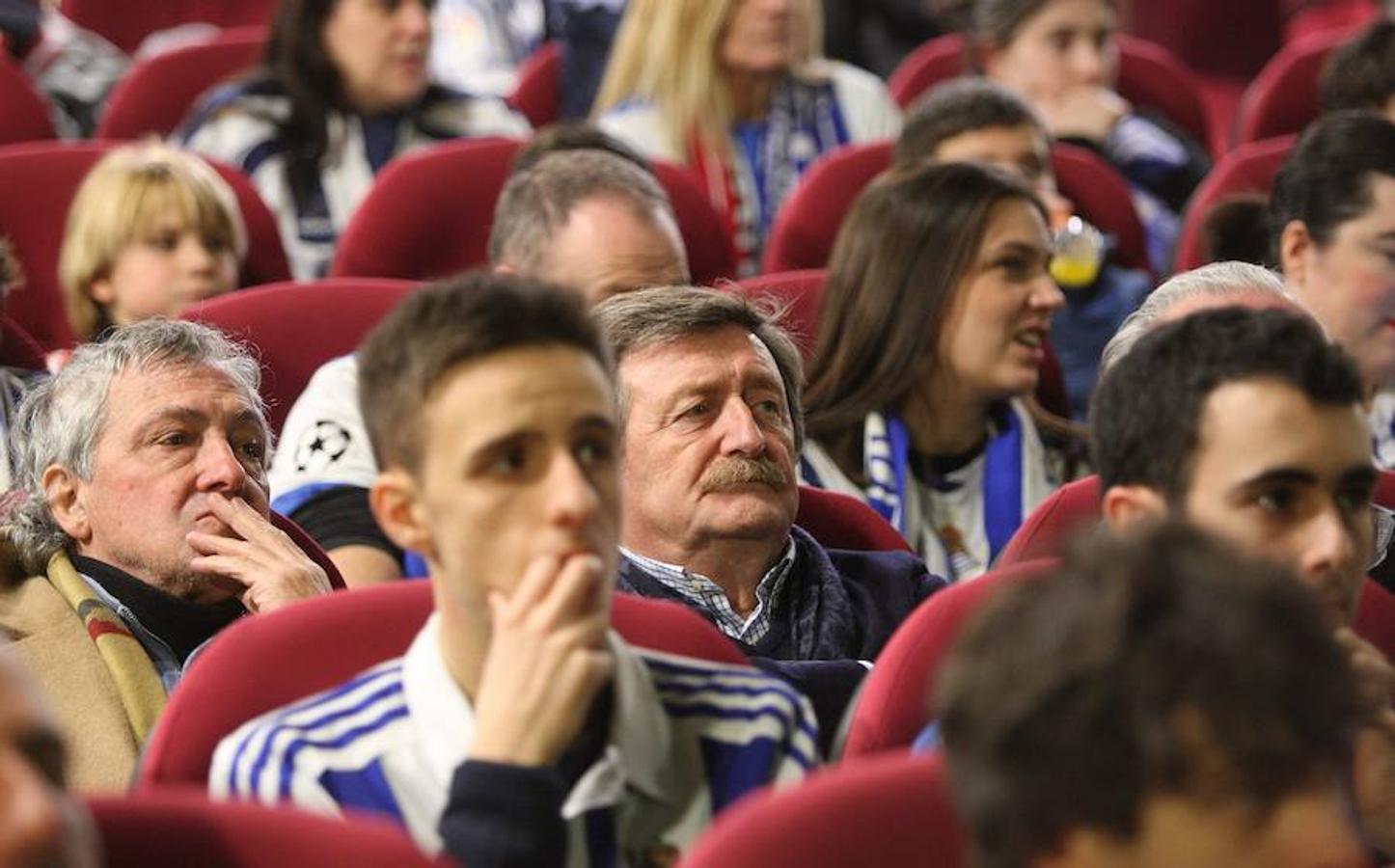 Emoción en el Salzburgo - Real Sociedad con la presencia de casi dos mil aficionados realistas en las gradas