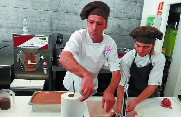 Fernando Alberdi en la final del concurso. 