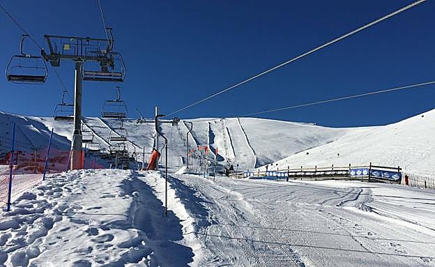 El sol, protagonista en las pistas durante algunas jornadas