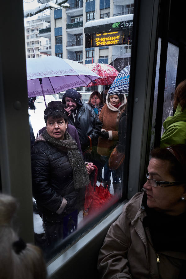 Las precipitaciones están generando severos problemas de circulación en la ciudad