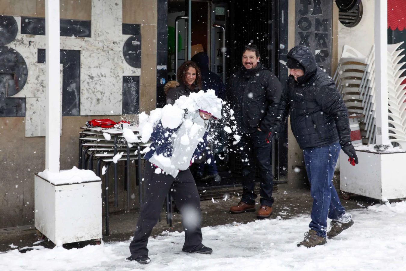 Fotos: Nevada en Hernani