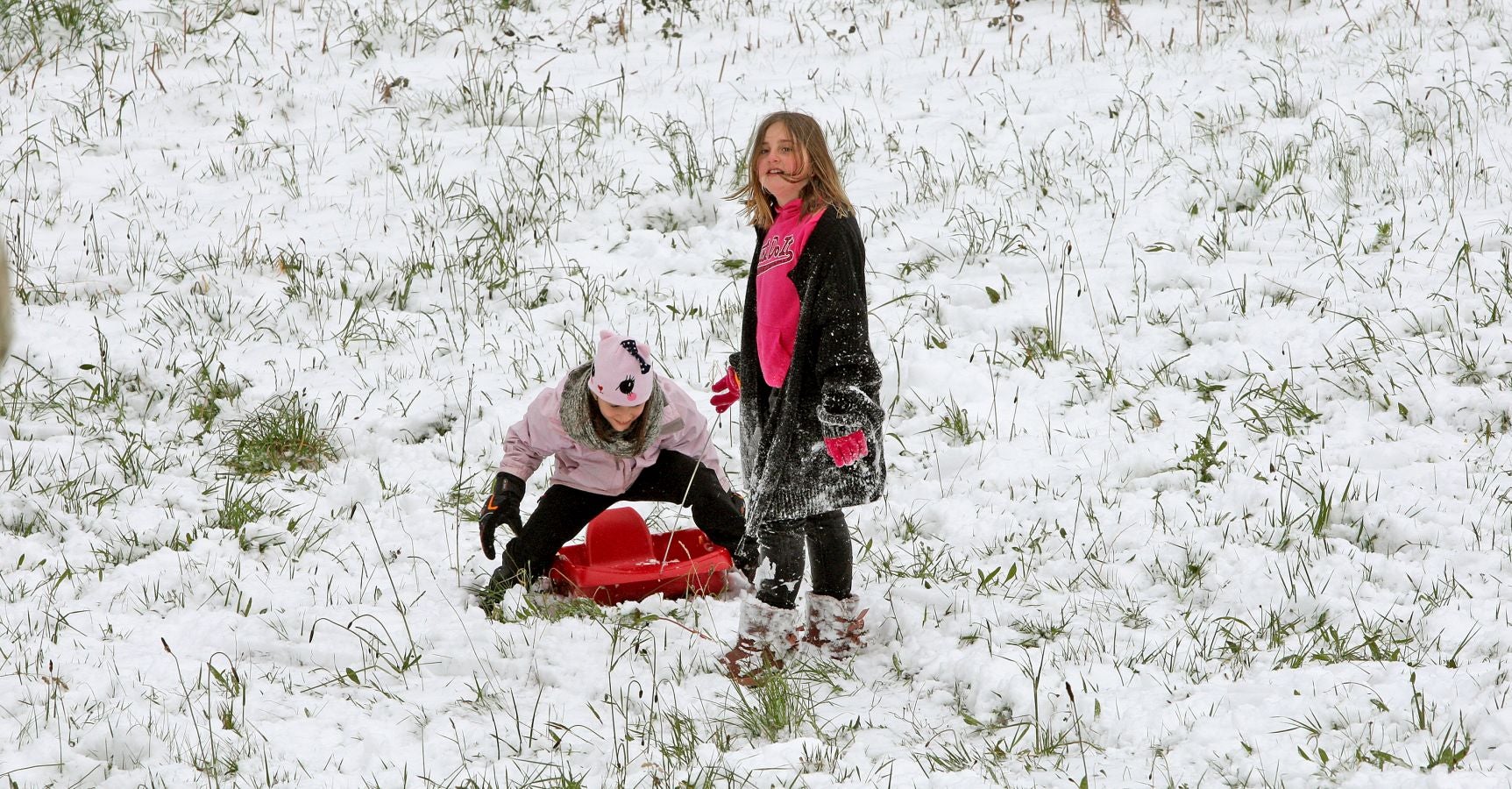 Fotos: Nieve en Lezo