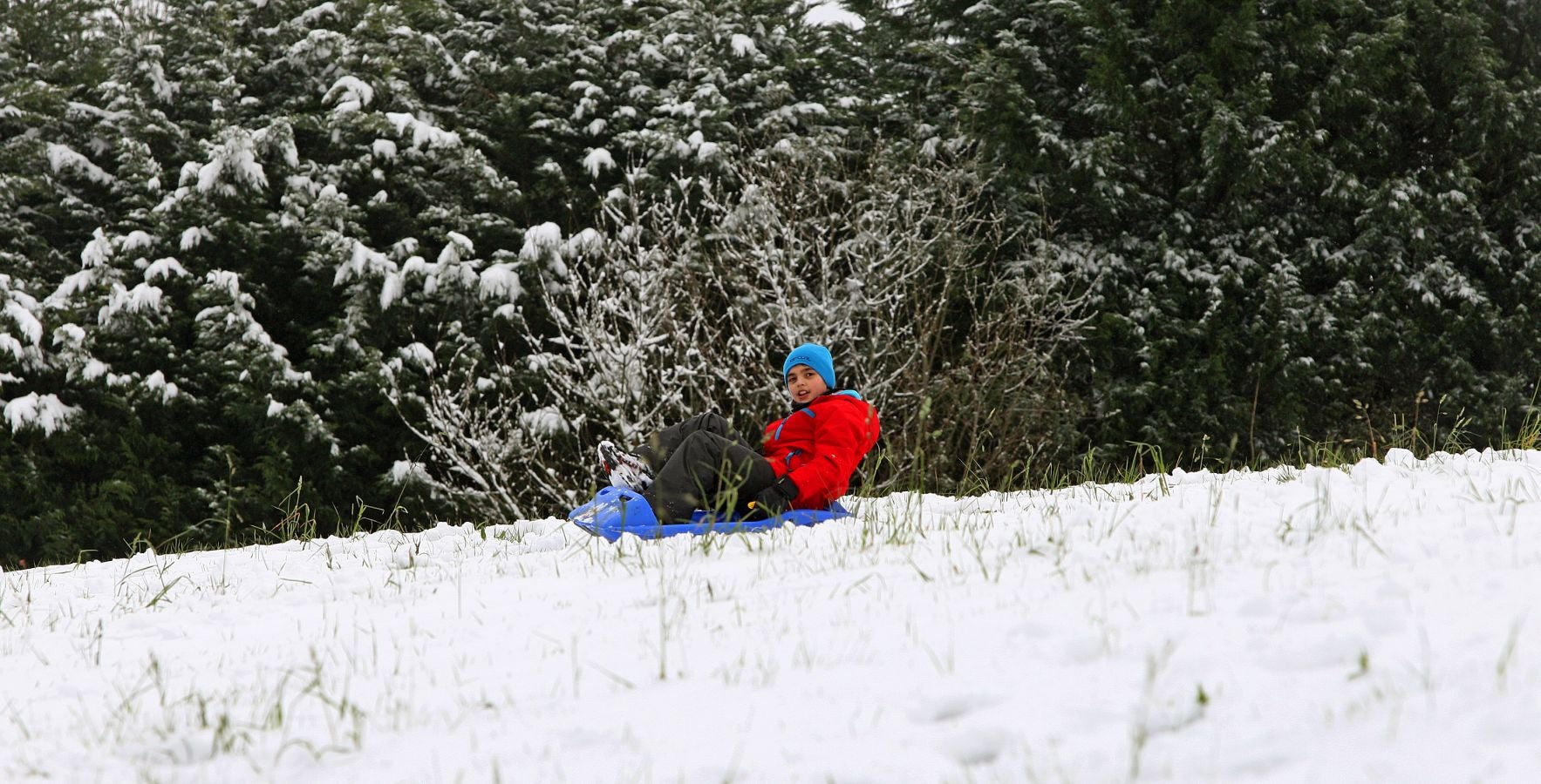 Fotos: Nieve en Lezo