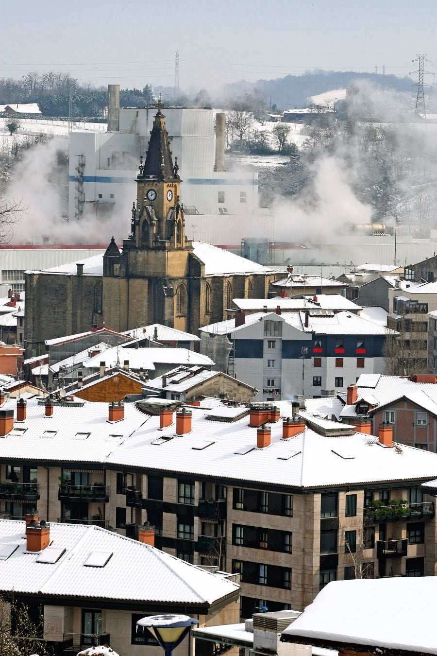 Fotos: Errenteria bajo la nieve