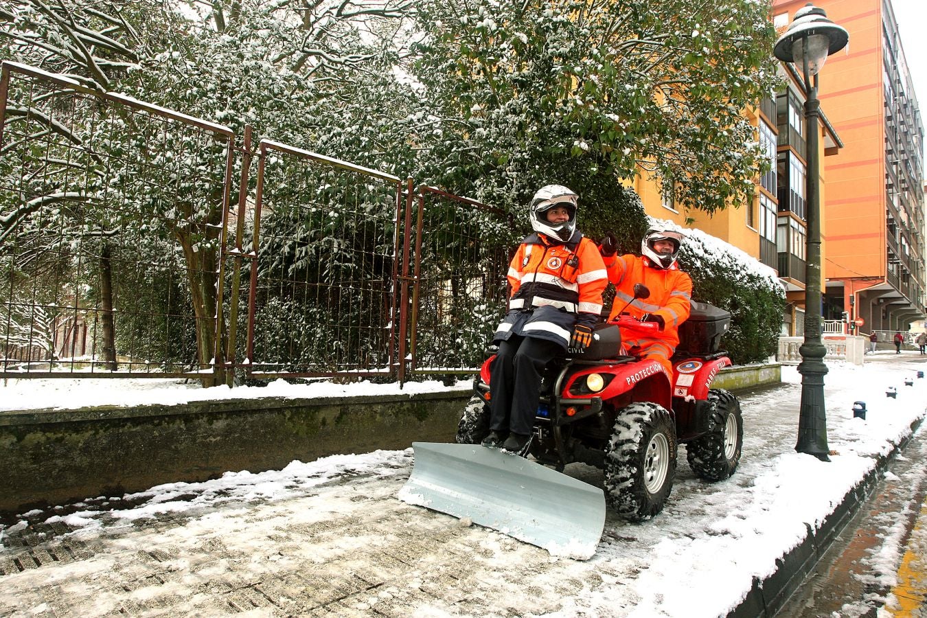 Fotos: Errenteria bajo la nieve