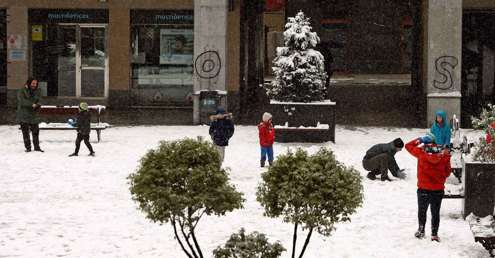 Fotos: Errenteria bajo la nieve