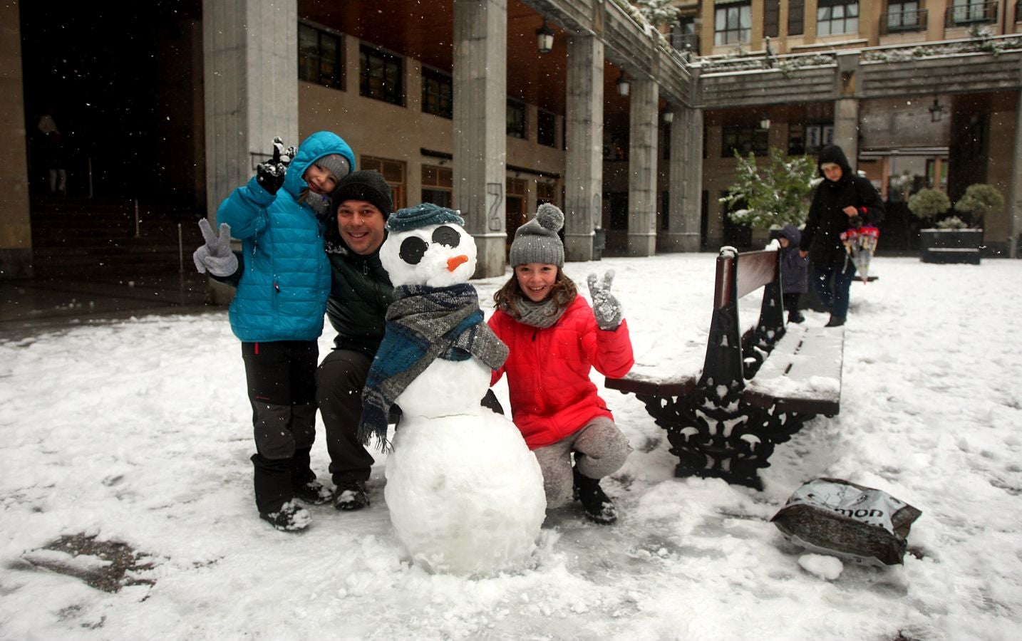 Fotos: Errenteria bajo la nieve
