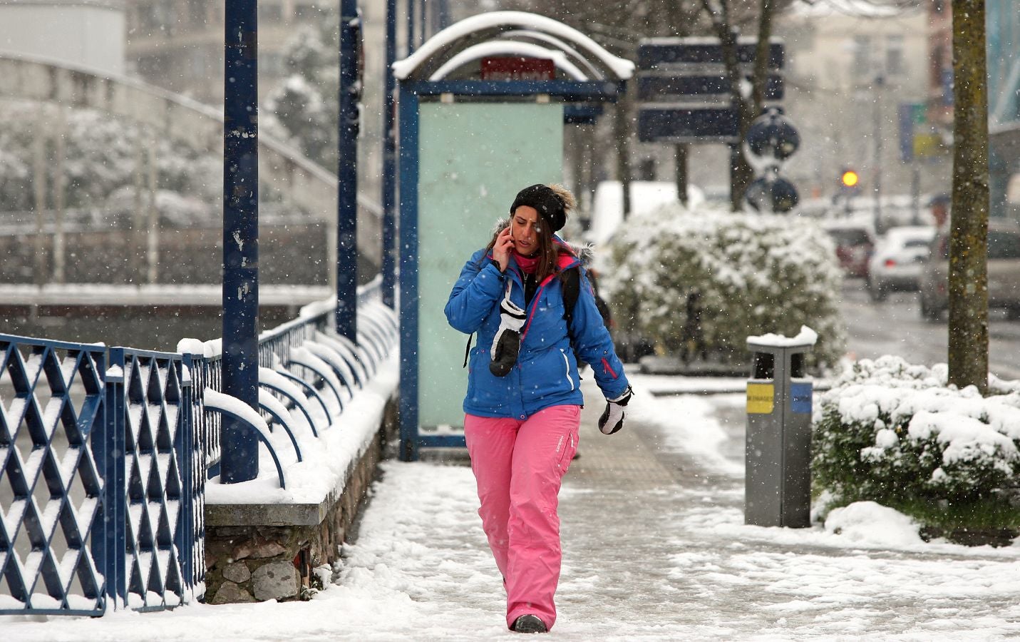 Fotos: Errenteria bajo la nieve