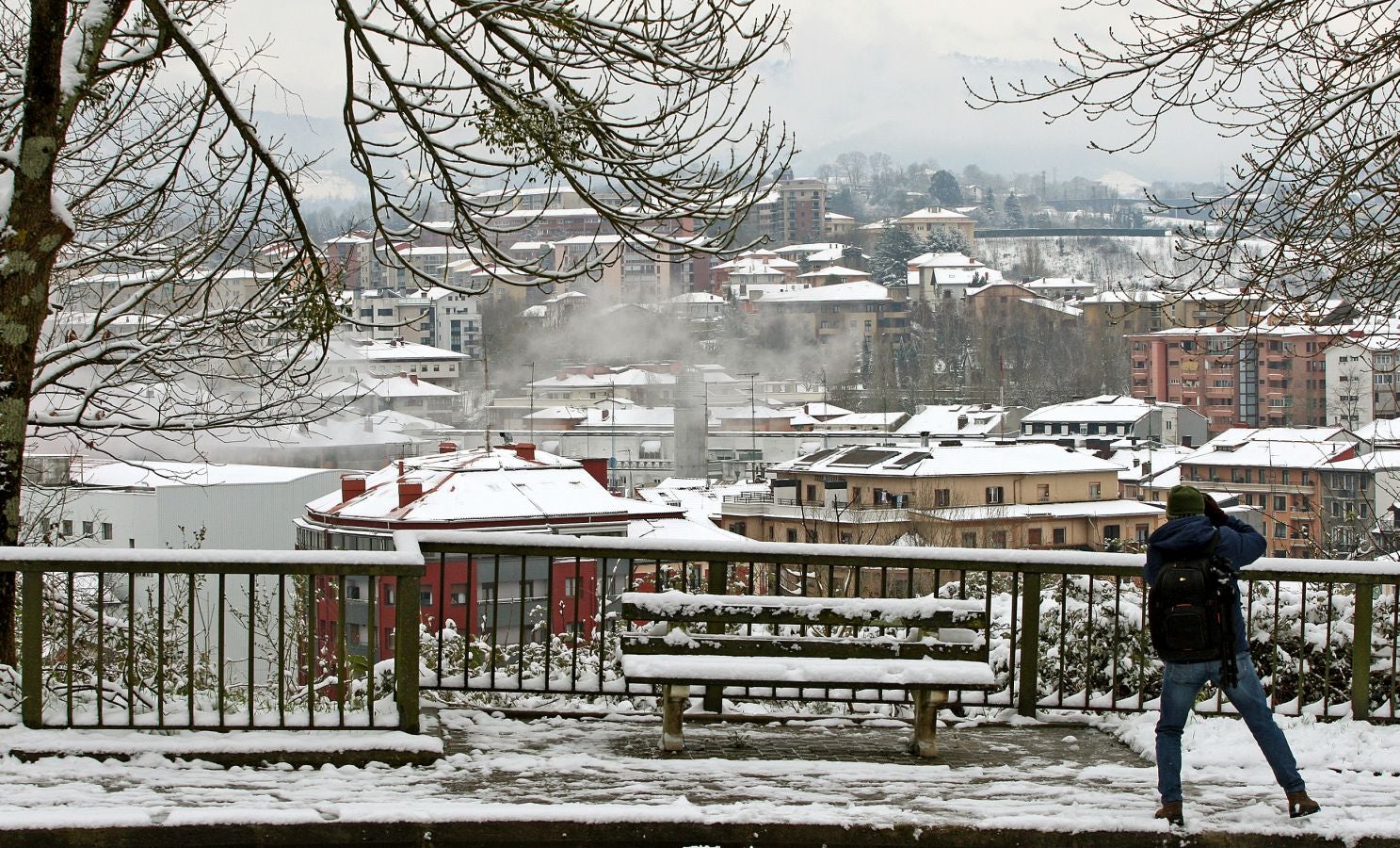 Fotos: Errenteria bajo la nieve