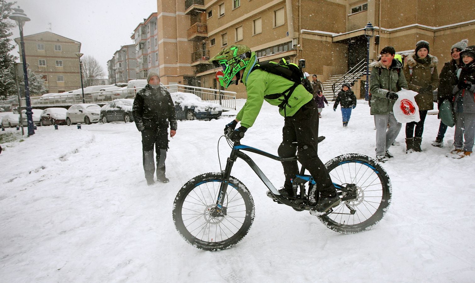 Fotos: Errenteria bajo la nieve