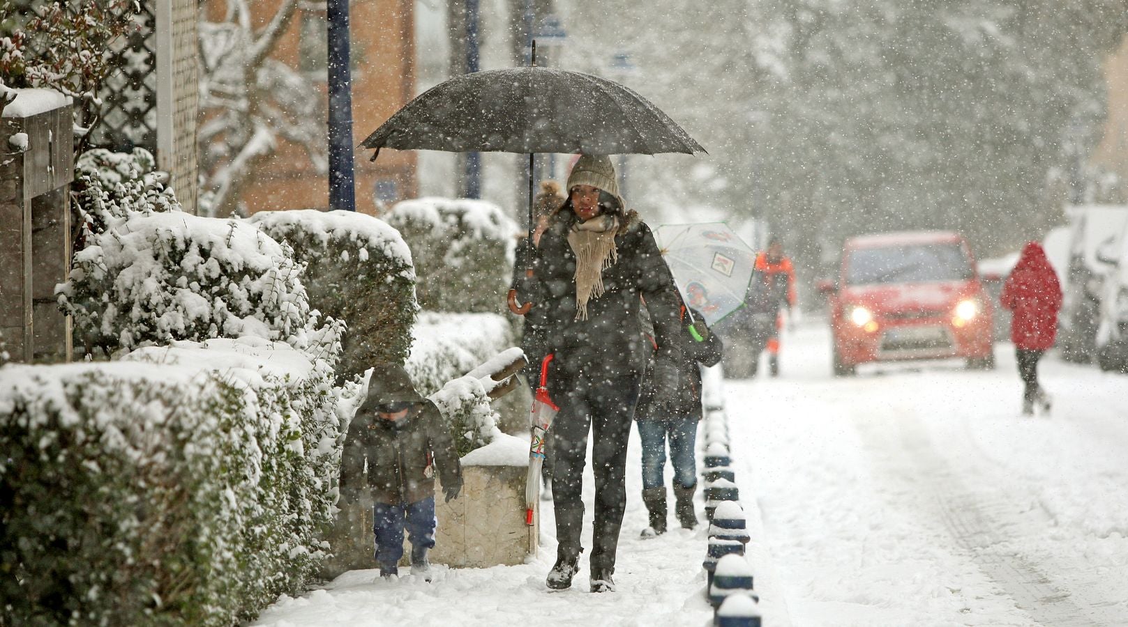 Fotos: Errenteria bajo la nieve