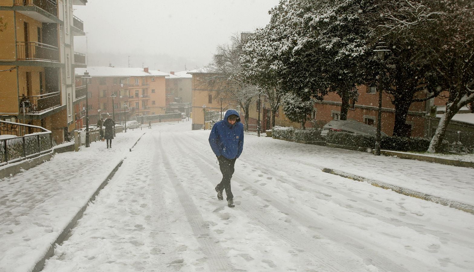 Fotos: Errenteria bajo la nieve