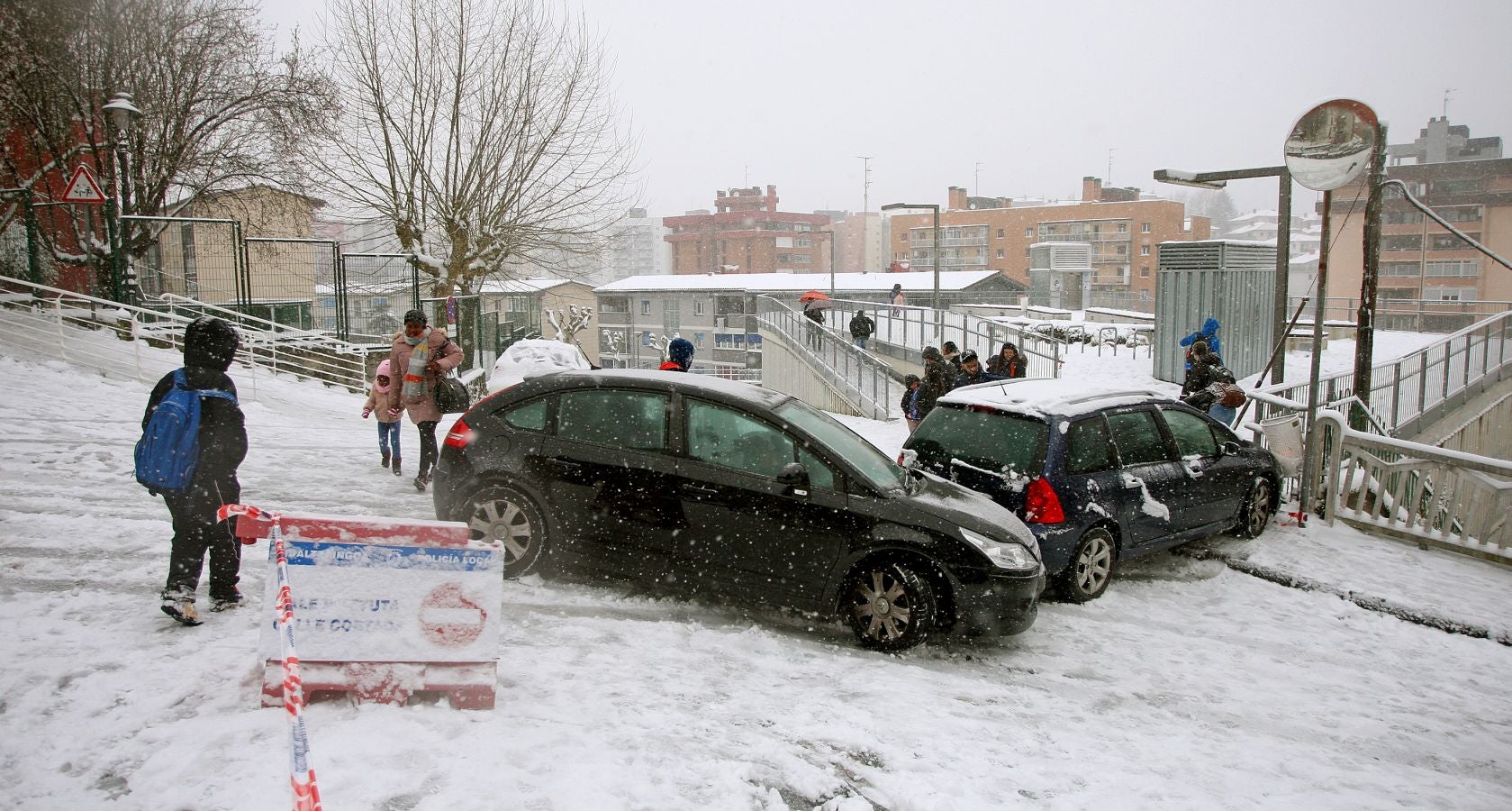 Fotos: Errenteria bajo la nieve