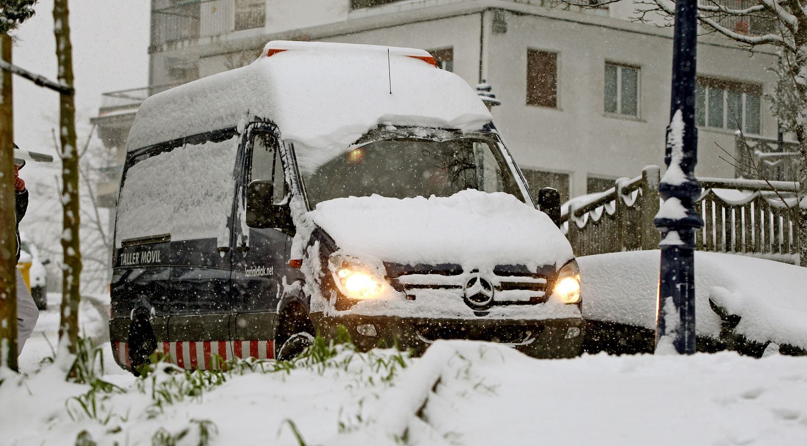 Fotos: Errenteria bajo la nieve