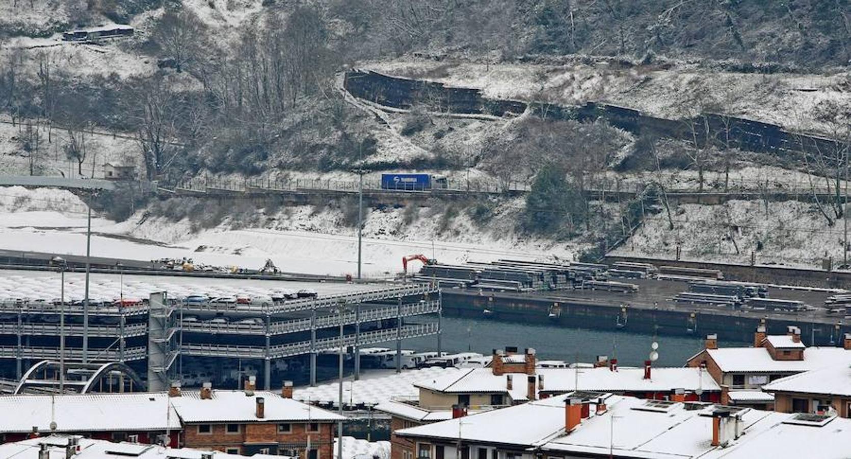 Fotos: Nieve en Lezo