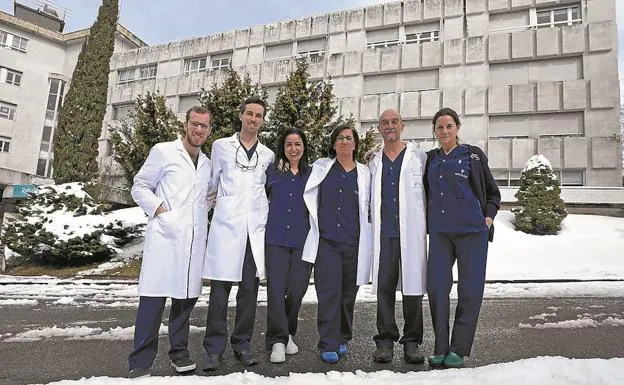 Santiago Solana, Adriá Tramullas, Amaia Terradillos, Elena Galardi, Mariano Larman y Marta Eguren