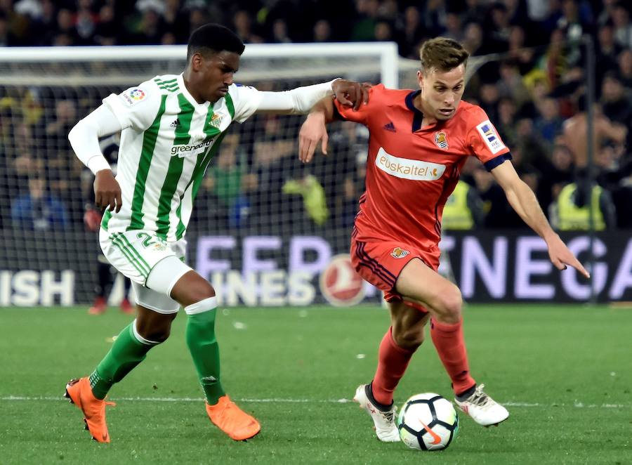 Moyá ha sido uno de los protagonistas del Betis - Real Sociedad con su debut como portero txuri-urdin
