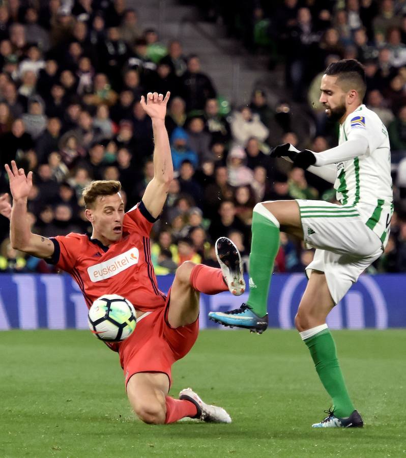 Moyá ha sido uno de los protagonistas del Betis - Real Sociedad con su debut como portero txuri-urdin