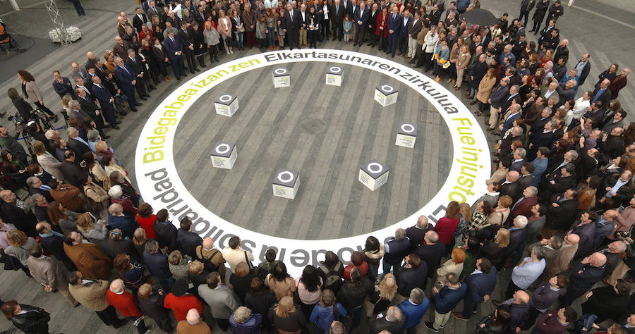 El lehendakari ha cerrado esta mañana en Bilbao el acto que se ha celebrado con motivo del Día Europeo de las Víctimas del Terrorismo