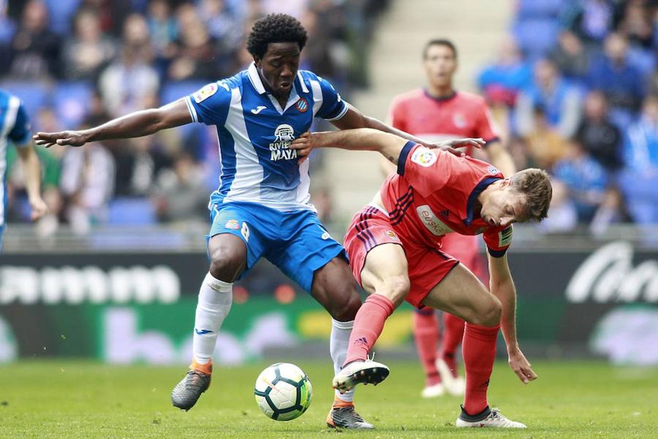 La Real pierde 2-1 ante el Espanyol.