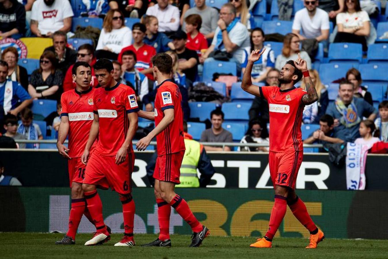 La Real pierde 2-1 ante el Espanyol.