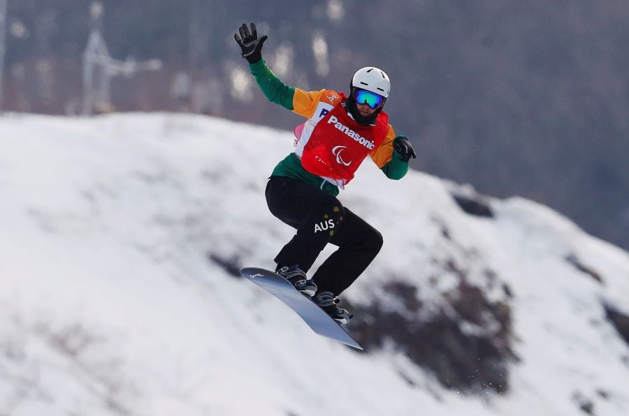 Este fin de semana ha habido pruebas de hockey hielo, curling, snowboard y esquí de fondo. 