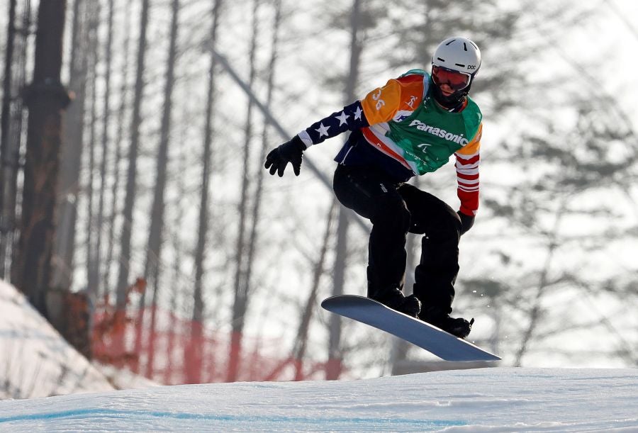 Este fin de semana ha habido pruebas de hockey hielo, curling, snowboard y esquí de fondo. 