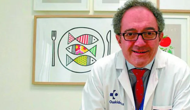 Iñaki Irastorza Terradillos es médico de la sección de Nutrición en Cruces y profesor de Pediatría en la UPV.