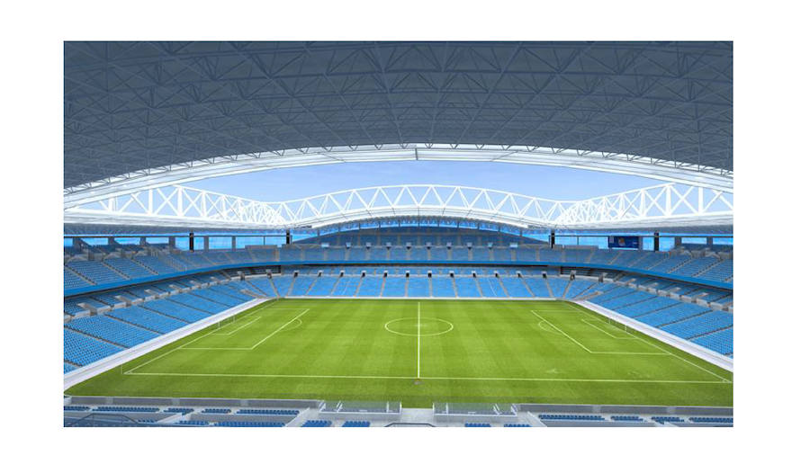 La Real Sociedad ha ofrecido una rueda de prensa en la que ha desvelado algunos de los secretos mejor guardados de la reforma del estadio txuri-urdin