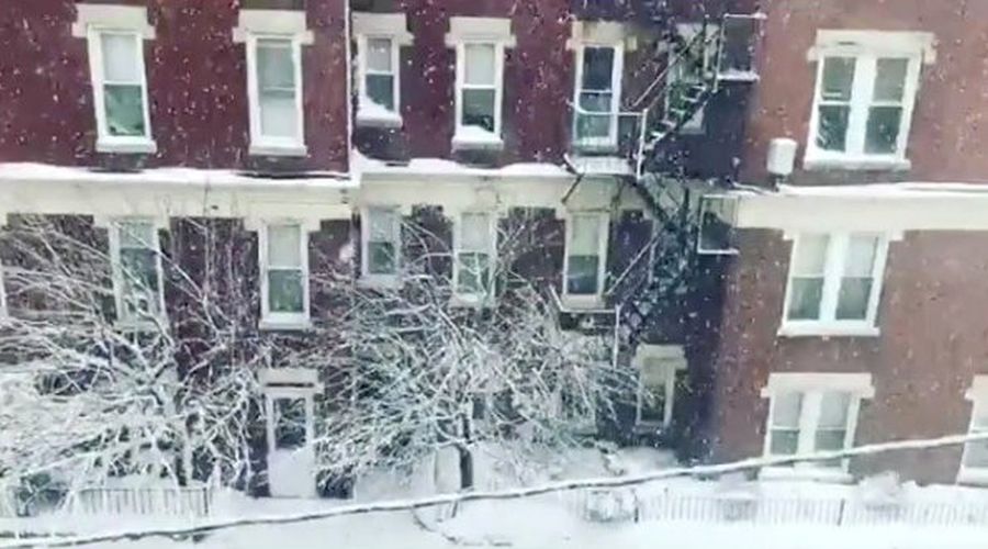 La tercera tormenta invernal de las últimas dos semanas azotó el martes el noreste de Estados Unidos con ventiscas y más de 30 centímetros de nieve en algunas partes, y ha dejado decenas de miles de casas y negocios sin electricidad. 