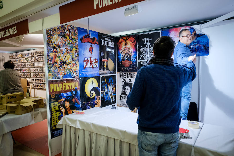 La notable afluencia de visitantes al salón evidencia el tirón del universo del cómic entre los aficionados