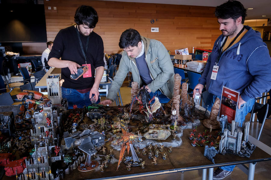 La notable afluencia de visitantes al salón evidencia el tirón del universo del cómic entre los aficionados