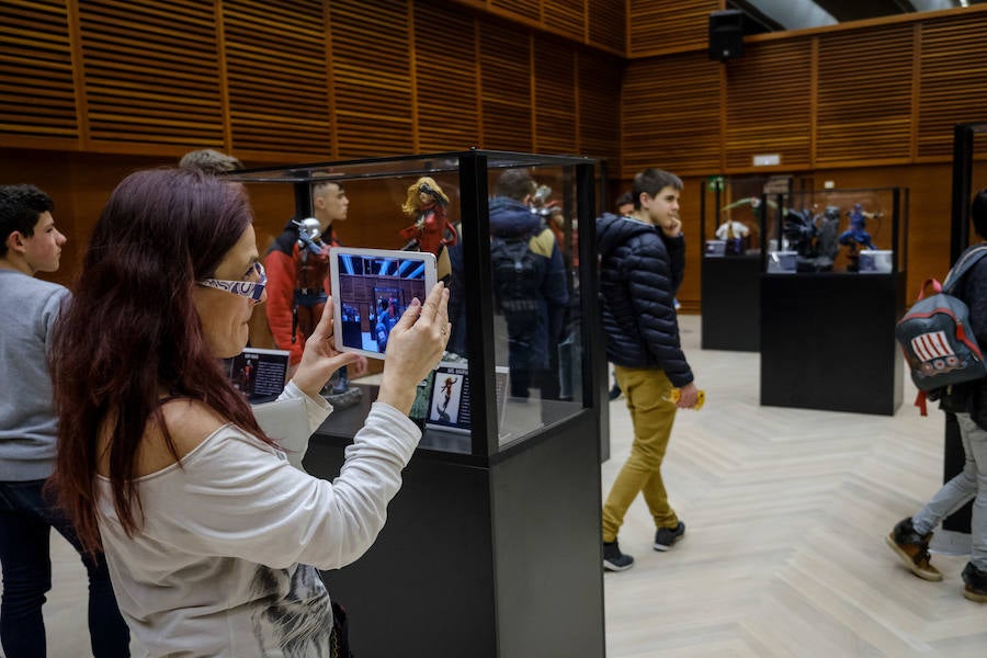La notable afluencia de visitantes al salón evidencia el tirón del universo del cómic entre los aficionados