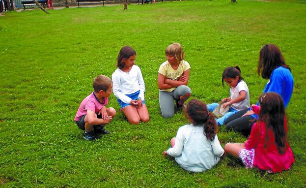 En el monte Urgull se organizan sesiones para niños en Semana Santa y verano.