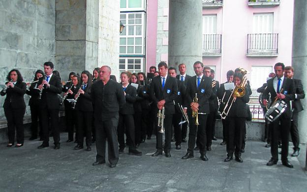 La Banda de Música participará en la procesión de hoy. 