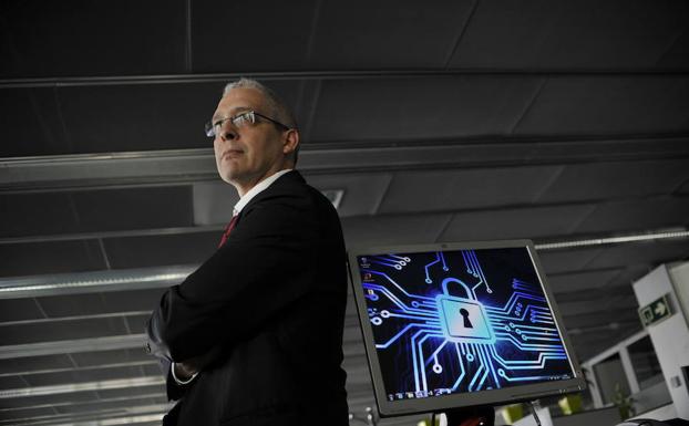 El director de Centro Vasco de Ciberseguridad, Javier Diéguez. 