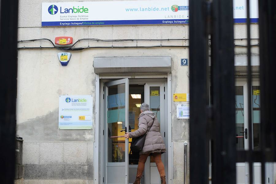 Oficina de Lanbide en Eibar. 