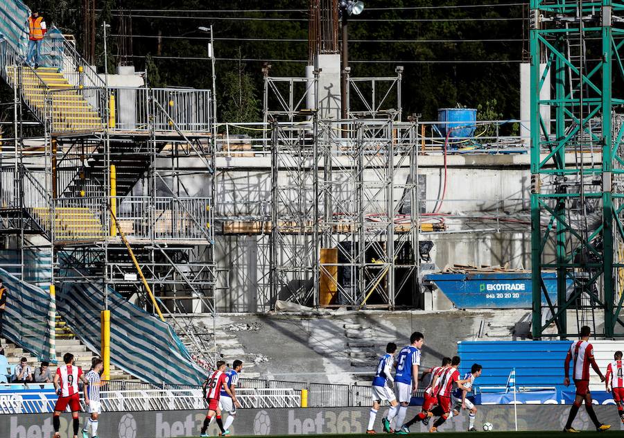 El equipo txuri-urdin se reencuentra con las buenas sensaciones tras esta goleada en Anoeta