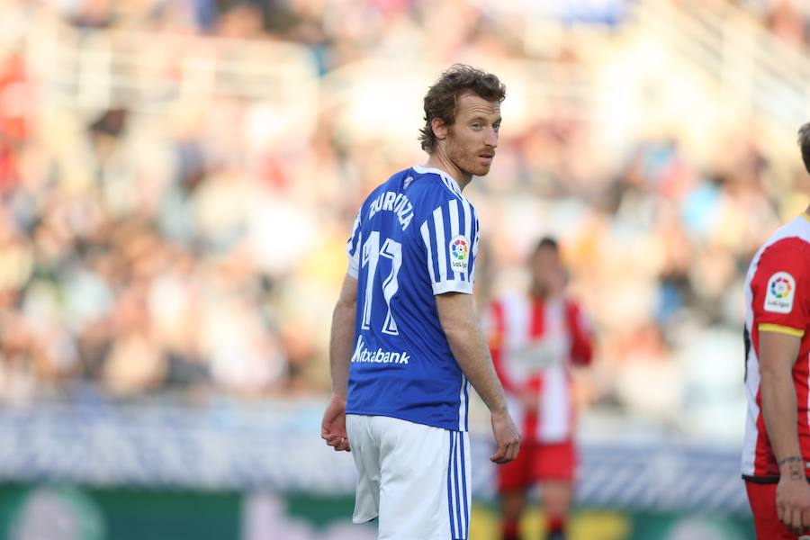 El equipo txuri-urdin se reencuentra con las buenas sensaciones tras esta goleada en Anoeta