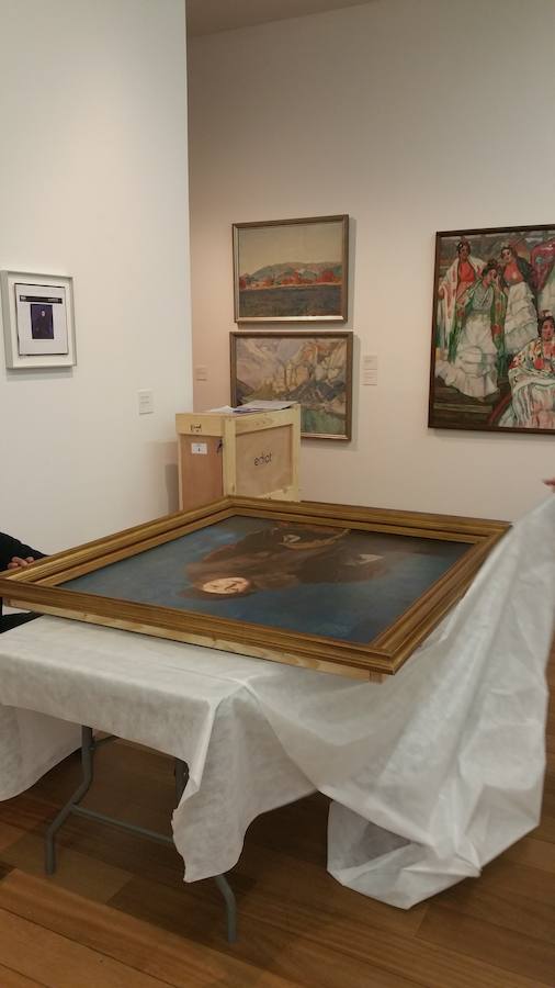 San Telmo cede entre 60 y 200 piezas cada año a otros museos activando un minucioso protocolo