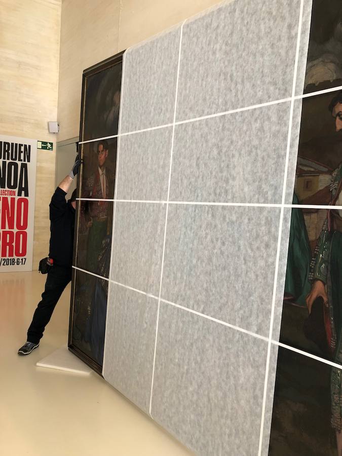 San Telmo cede entre 60 y 200 piezas cada año a otros museos activando un minucioso protocolo