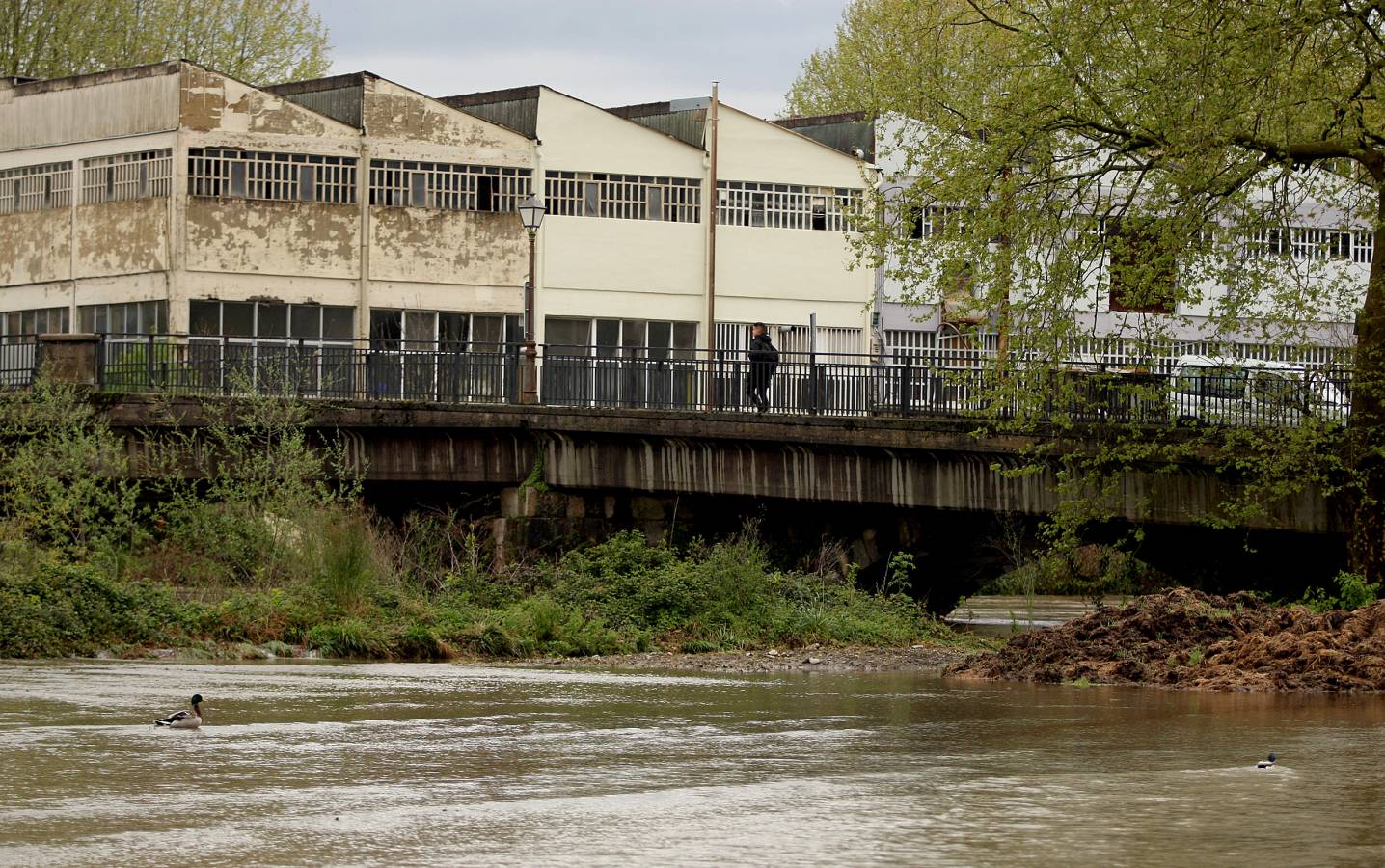 Tras la delicada situación que se vivió con los ríos en Gipuzkoa el miércoles, así han estado el jueves. 