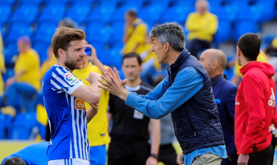 Gran partido de la Real Sociedad frente a Las Palmas en el que Oyarzabal abría el marcador.