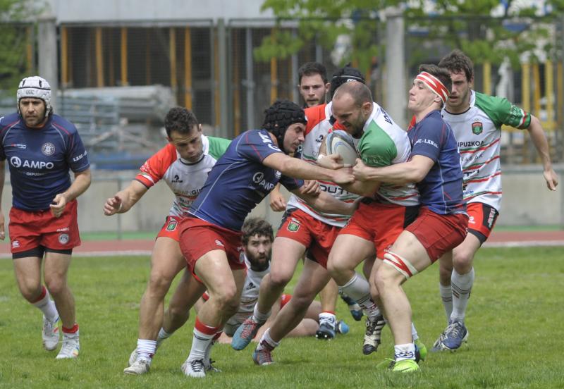 Ampo Ordizia se impuso 12-39 al Hernani en el derbi guipuzcoano disputado en el miniestadio Kote Olaizola de Donostia